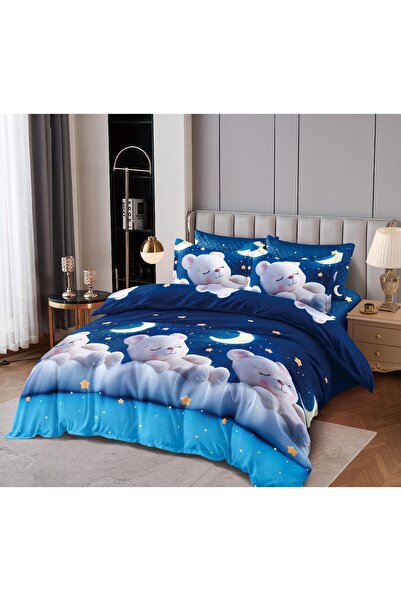 Happy Home FINET bed linen, double bed, with elastic, 6 pieces, 180x200cm