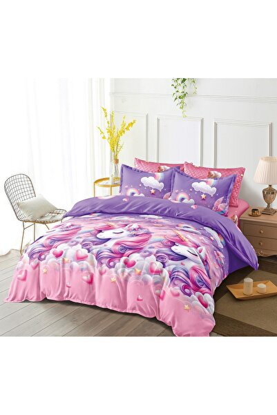 Happy Home FINET bed linen, double bed, with elastic, 6 pieces, 180x200cm