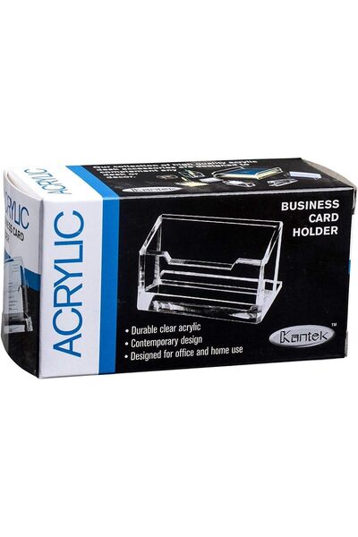 Other حامل بطاقات الأعمال الأكريليكي من كانتيك، شفاف (AD30)