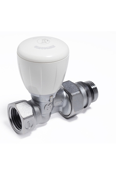 GIACOMINI Robinet termostatic drept R422X133, 1/2” x 1/2”, cu reglare micrometrică, alamă