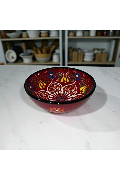 NidaSanatEvi وعاء سيراميك مصنوع يدويًا - 13 سم