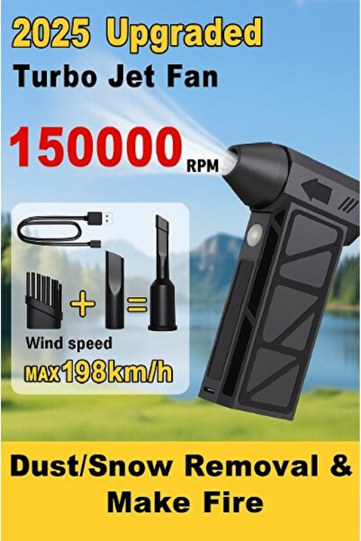 Bonjour منفاخ هواء قوي، منفاخ هواء كهربائي لاسلكي مضغوط، لأجهزة الكمبيوتر ولو...