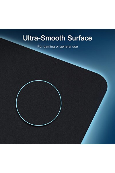 Generic Senetem Large XXXL Gaming Mouse Pad - Ultra-Thin 90×40 cm, Non-Slip Rubber, Black