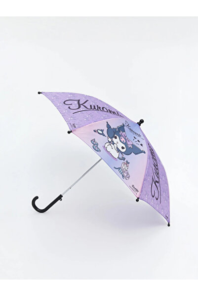 LC Waikiki LCW ACCESSORIES YEBU Karışık Kuromi Baskılı Kız Çocuk Şemsiye