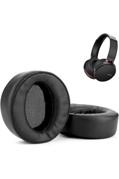 WADEO وسائد أذن بديلة من إسفنج الذاكرة لسماعات سوني MDR-XB950BT/XB950B1/XB950...