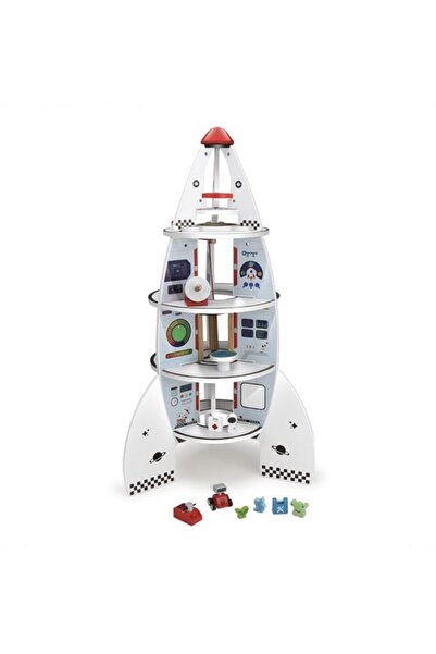 OEM Set Activitati din Lemn Statie Spatiala, 3+ Ani