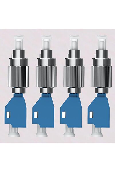 Gesd محول ألياف هجين من FC إلى LC 9/125 ميكرومتر لمقياس VFL/الطاقة، 4 قطع