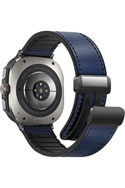 Other WestEagle Magnetic Genuine Leather Replacement Band for Samsung Galaxy Watch Ultra 47mm (2024)