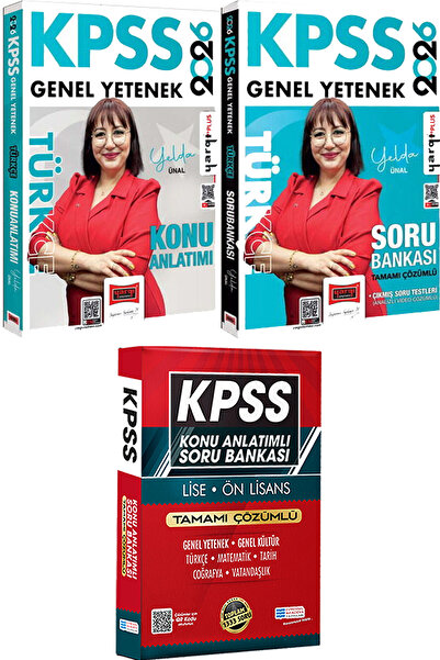 Yargı Yayınları 2026 KPSS Türkçe Konu Anlatımı ve Soru Bankası (Yelda Ünal) -...