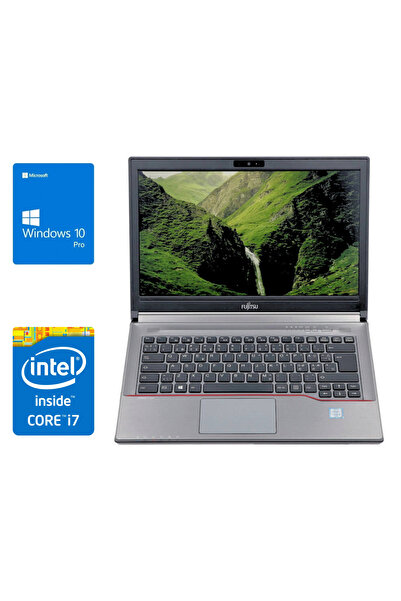 FUJITSU Laptop LifeBook E746 i7-6500U 16GB DDR4 512 GB SSD 1920 x 1080 FullHD Clasa A- Windows 10 Pr
