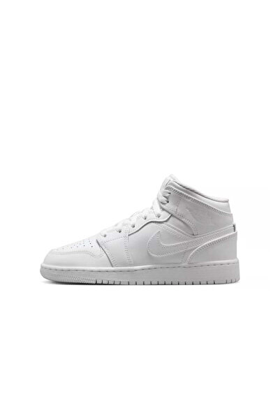 JORDAN Air 1 Mid GS „Triple White” 554725-136