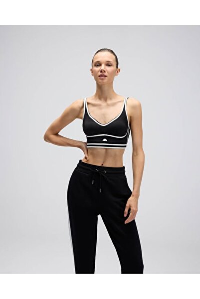 Ellesse Striped Cotton Regular Fit Regular Waist Ribbed Leg Sweatpants Sweatpants Ef539