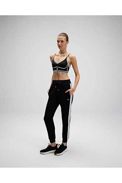 Ellesse Striped Cotton Regular Fit Regular Waist Ribbed Leg Sweatpants Sweatpants Ef539