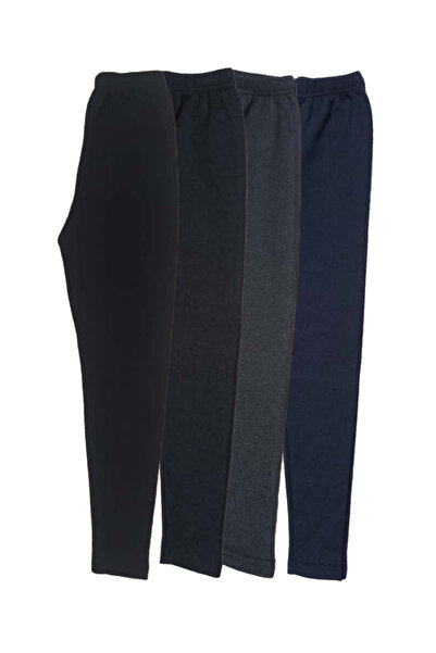 Lantliv Teen-Child 4 Pieces Mixed Ribbed Soft Underwear Leggings, Teen Underwear, Children's Underwear