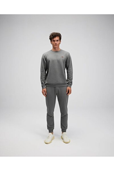 Ellesse Cotton Regular Fit Regular Waist Ribbed Leg Sweatpants Men's Sweatpants Em583