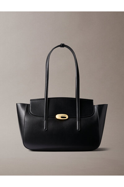 Calvin Klein Top Flap Tote Bag
