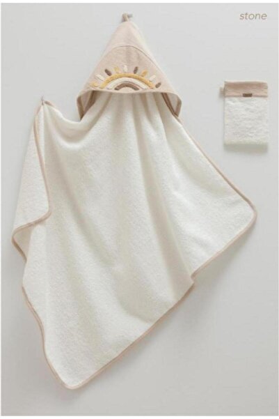 Caramell طقم منشف وغطاء للأطفال الرضع من سوفت ستايل تاس CRML.TAS.BSK2060