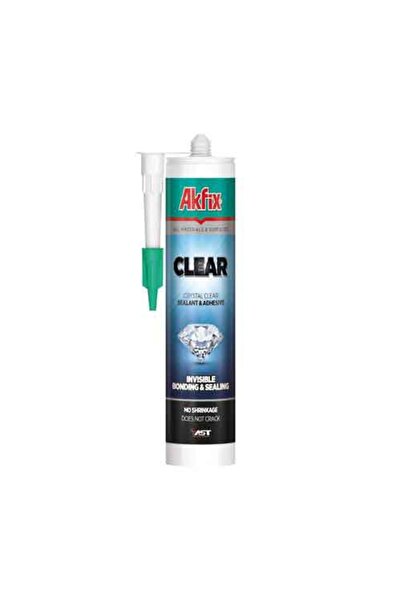 Akfix Ms Polymers Crystal Adhesive 290Ml, AMS00 (12)