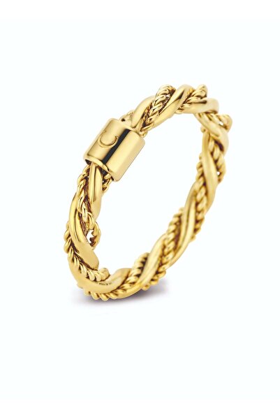 Cerruti 1881 خاتم جوليا مطلي بالذهب للنساء