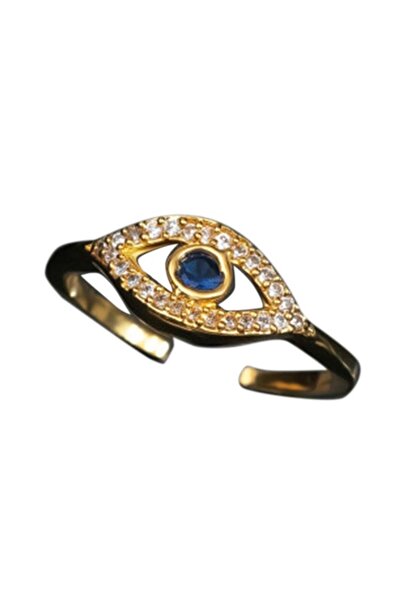 Pipa Bella Gold Ayla Evil Eye Ring