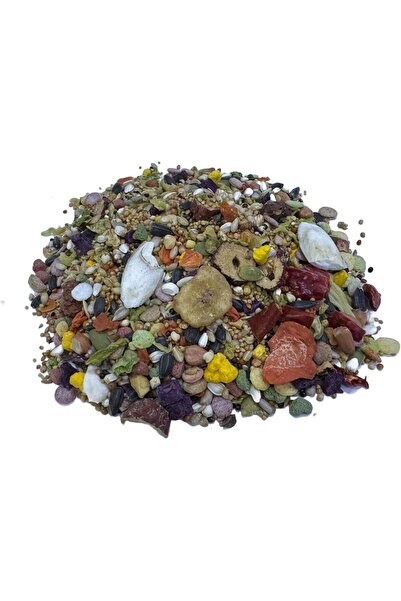 MyPetShop Premium Monk/Quaker Parrot Food, 600g – Sunflower, Millet, Nuts & Fruits