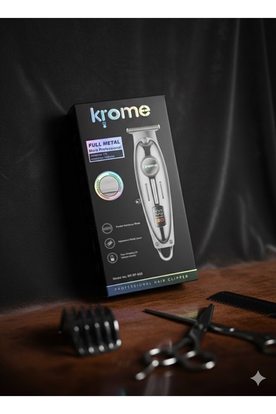 Krome KR-939 Professional Trimmer for Beard (zero, 1,2&3mm