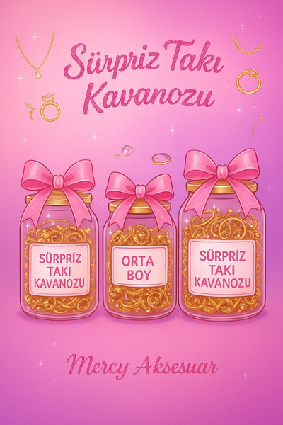 Mercy Aksesuar PREMİUM TAKI KAVANOZU EN BÜYÜK BOY (KOLYE,YÜZÜK,KÜPE,TOKA,ŞAHMERAN,BİLEKLİK)