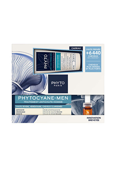 Phyto Phytocyane Men Anti-haarausfall + Shampoo Set 2 Stk 2 pz
