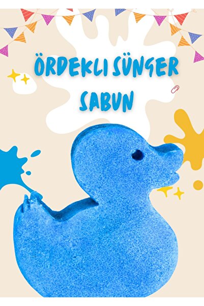 OTTORIA صابون إسفنجي على شكل بطة