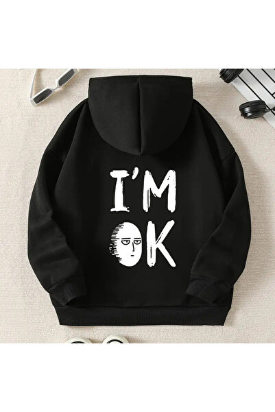 ship master Hanorac One Punch Man cu mască de zăpadă – „I’m OK” scris pe el, ...