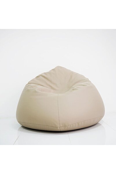 Danube Home Oxford XXL Bean Bag Chair - Grey PVC Fabric, Foam Filling, 2-Year Warranty