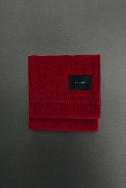 Suud Collection Kırmızı Bella Triko Atkı