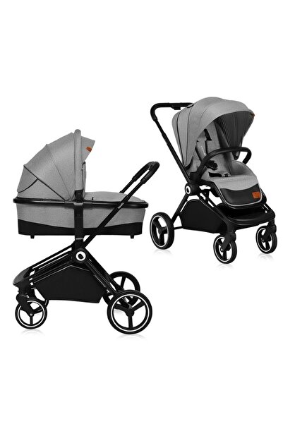 Lionelo Carucior 2 in 1, Lionelo, Mika, Cadru din aluminiu, Cu landou intarit...