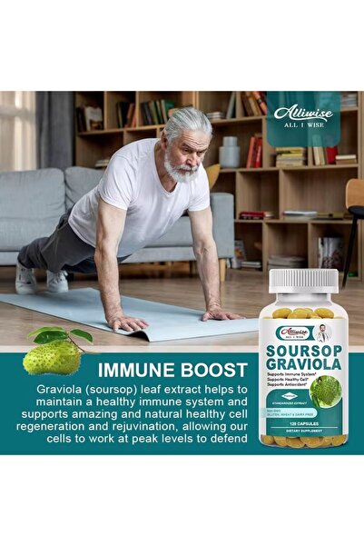 ALHENA Soursop Graviola, antioxidant and antitumor, and detoxification of the bod