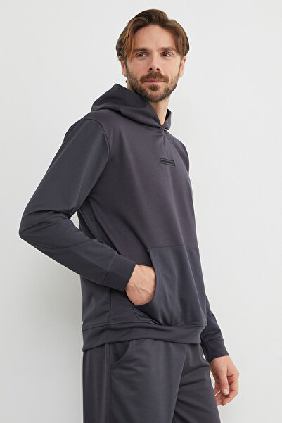 Fulla Moda Look Beautiful Text Printed Hooded Sweatshirt