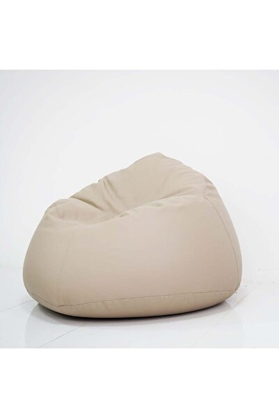 Danube Home Oxford XXL Bean Bag Chair - Grey PVC Fabric, Foam Filling, 2-Year Warranty