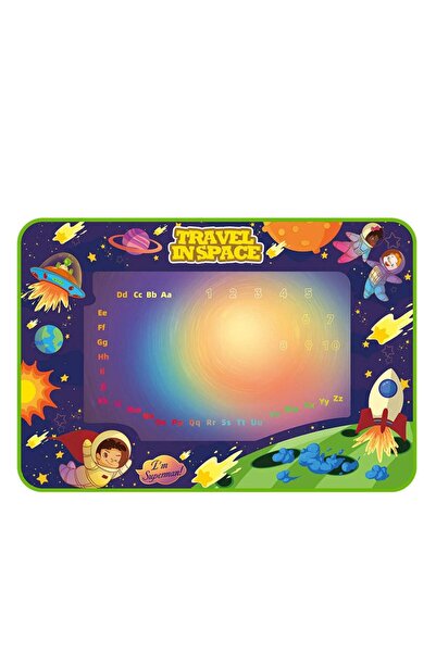 fulina 100*80 Children's Early Learning Water Canvas, Magic Colourful Painting Mat, Baby Clear Water Doodle