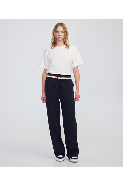 İpekyol Contrast Elastic Waist Pants