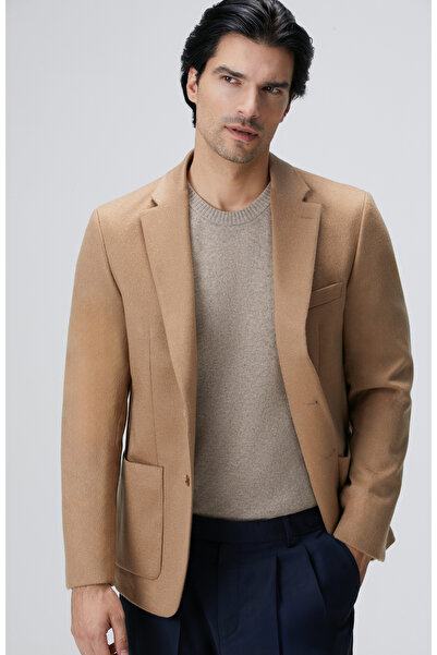 Network Limited Camel Kaşmir Ceket