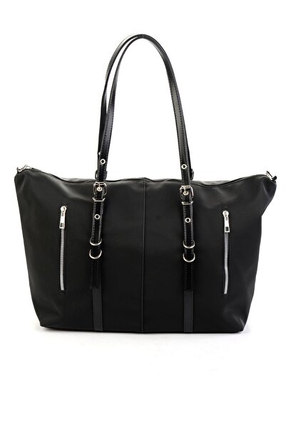 Bambi Siyah Kadın Omuz Çantası C06486300009