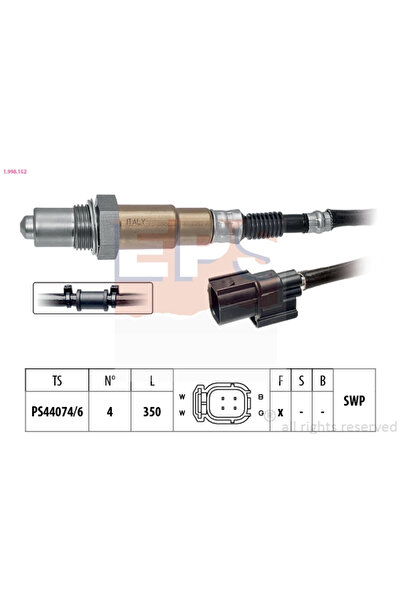 Eps Sonda Lambda Honda Civic 8