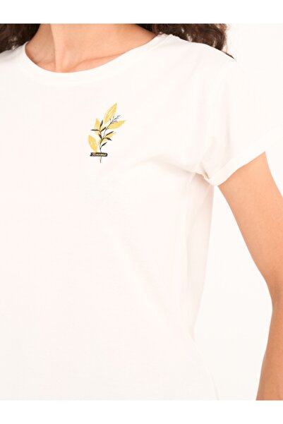 Timeout Tricou dama cu maneca scurta si imprimeu grafic