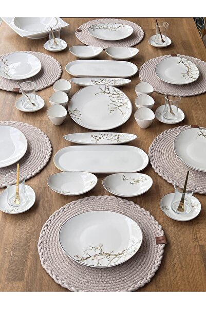 ROSSEV Kahvaltı Takımı Paradise 46 Parça 6 Kişilik