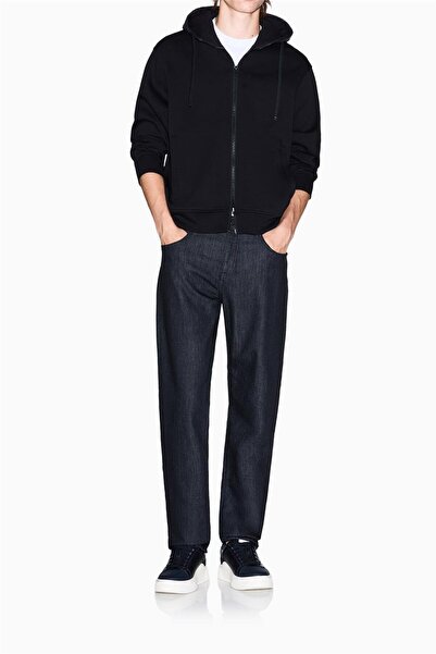 Armani Exchange Cotton Regular Fit Quilted Hooded Zippered Sweat Men's Sweat Xm001891 Af1081