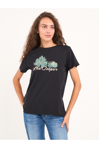 Lee Cooper Women's short-sleeved T-shirt with print