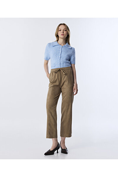 Twist SÜET GÖRÜNÜMLÜ PANTOLON