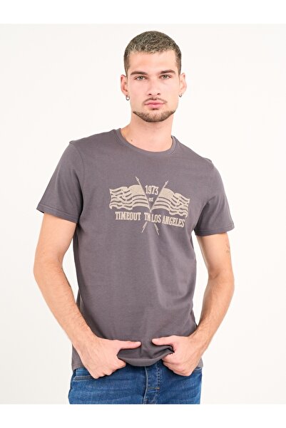 Timeout Men's short-sleeved T-shirt with print