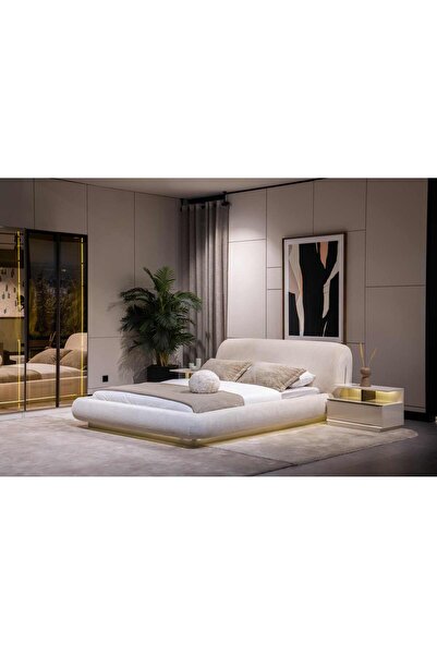 Sole Home Latte Bazalı Karyola