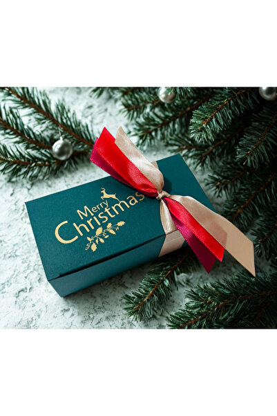 BeOne Cosmetics Mini Christmas Box with Bow and Message ~ Solid Soap + Bath Bomb