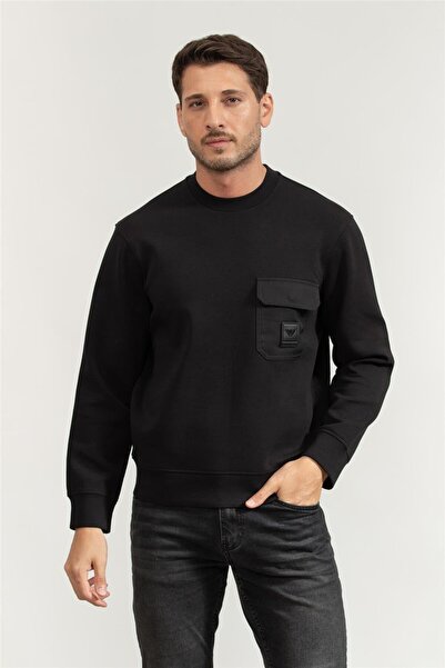 Emporio Armani Erkek Bisiklet Yaka Sweat